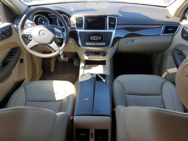 4JGDA5HB2EA276369 - 2014 MERCEDES-BENZ ML 350 4MATIC WHITE photo 8