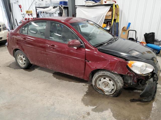 KMHCN4BC4BU550354 - 2011 HYUNDAI ACCENT GLS BURGUNDY photo 4