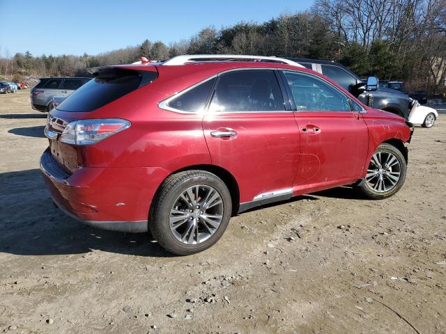 JTJBC1BA3A2013890 - 2010 LEXUS RX 450 RED photo 3