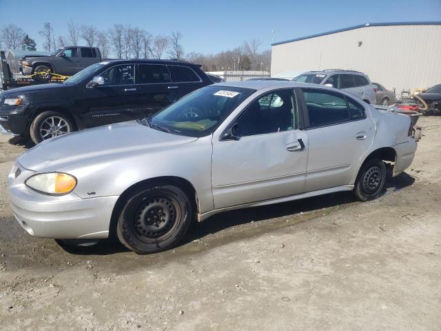 1G2NE52E85M227437 - 2005 PONTIAC GRAND AM SE SILVER photo 1