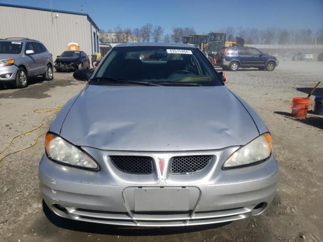 1G2NE52E85M227437 - 2005 PONTIAC GRAND AM SE SILVER photo 5