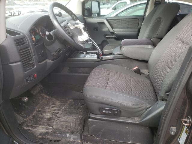 1N6AA0ECXBN305786 - 2011 NISSAN TITAN S GRAY photo 7