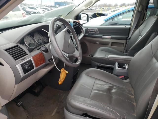 2A8HR54PX8R823106 - 2008 CHRYSLER TOWN & COU TOURING ლურჯი ფოტო 7