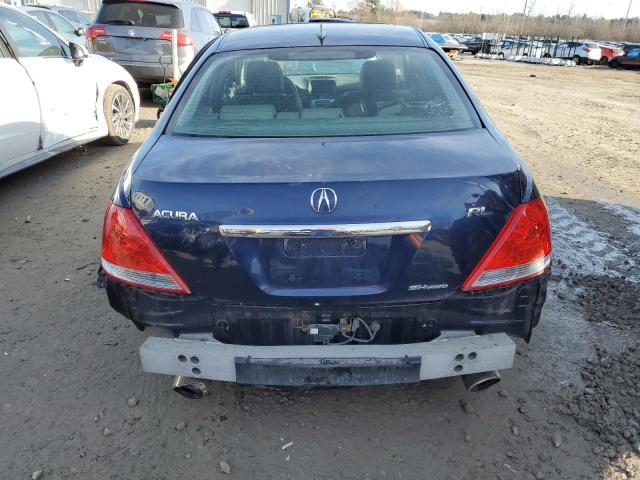 JH4KB16557C000398 - 2007 ACURA RL BLUE photo 6