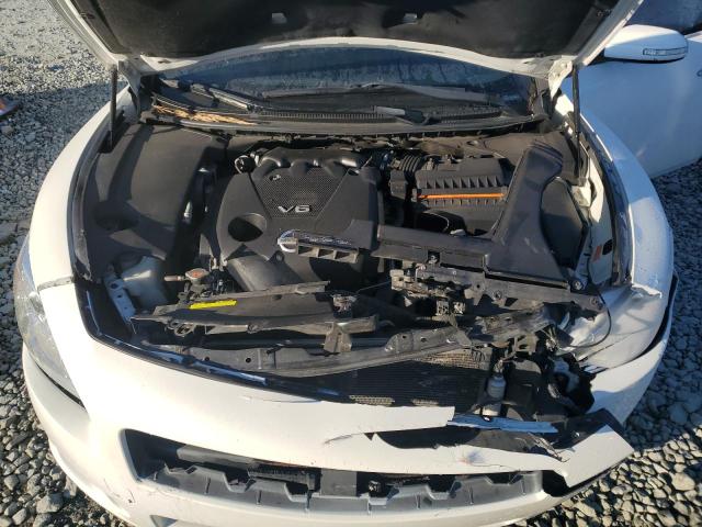 1N4AA5AP2EC446317 - 2014 NISSAN MAXIMA S WHITE photo 11