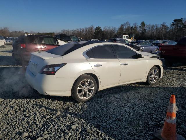 1N4AA5AP2EC446317 - 2014 NISSAN MAXIMA S WHITE photo 3