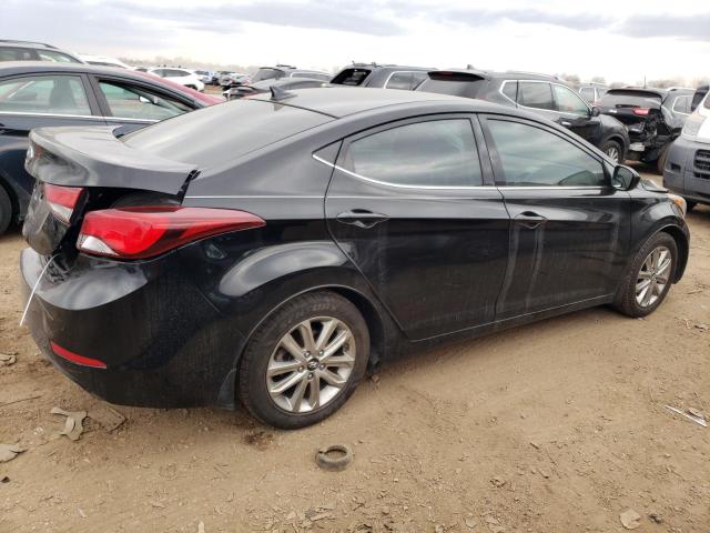 KMHDH4AEXFU342063 - 2015 HYUNDAI ELANTRA SE BLACK photo 3