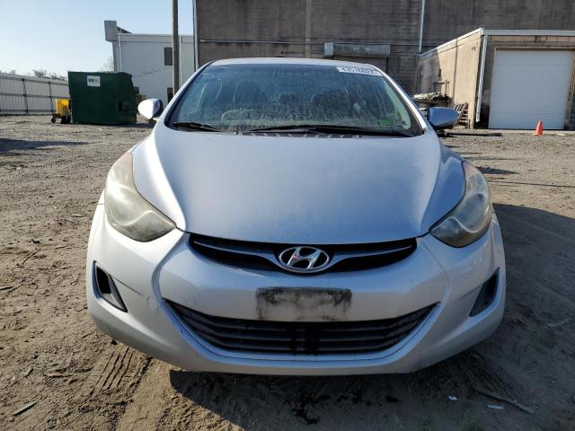 5NPDH4AE4CH067297 - 2012 HYUNDAI ELANTRA GLS SILVER photo 5