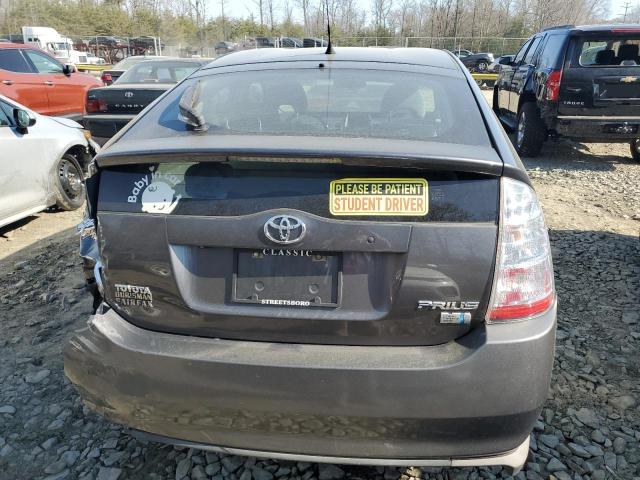 JTDKB20U493508534 - 2009 TOYOTA PRIUS GRAY photo 6