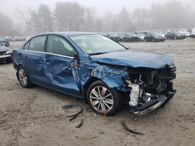 3VWD67AJ8GM244368 - 2016 VOLKSWAGEN JETTA SE BLUE photo 4