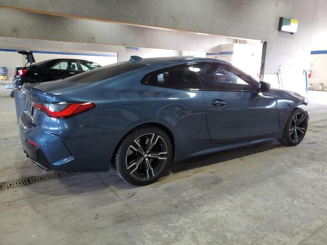 WBA13AR02MCF24680 - 2021 BMW M440XI BLUE photo 3