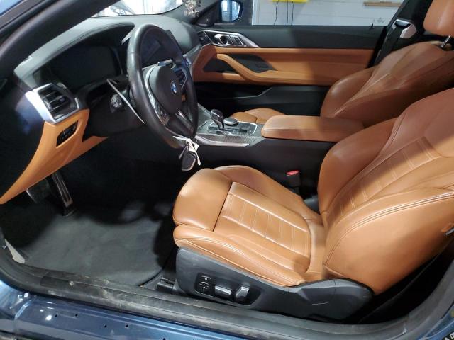 WBA13AR02MCF24680 - 2021 BMW M440XI BLUE photo 7