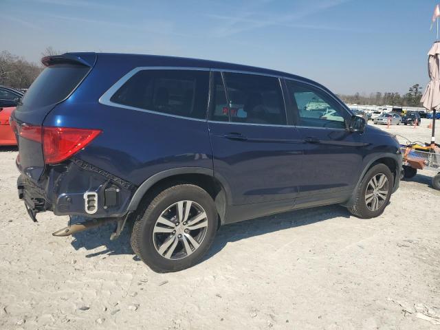 5FNYF5H73GB026085 - 2016 HONDA PILOT EXLN BLUE photo 3