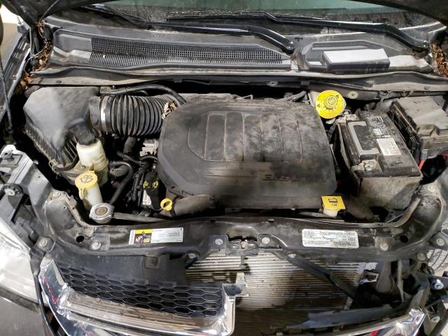 2C4RDGCG7KR608071 - 2019 DODGE GRAND CARA SXT CHARCOAL photo 12