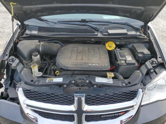 2C4RDGBG0GR342336 - 2016 DODGE GRAND CARA SE GRAY photo 12