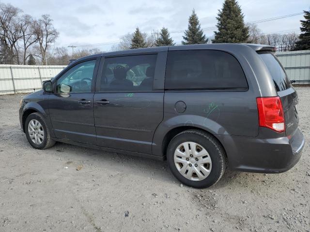 2C4RDGBG0GR342336 - 2016 DODGE GRAND CARA SE GRAY photo 2