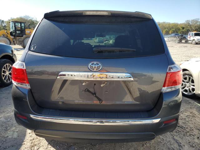 5TDZK3EH9CS089036 - 2012 TOYOTA HIGHLANDER BASE GRAY photo 6