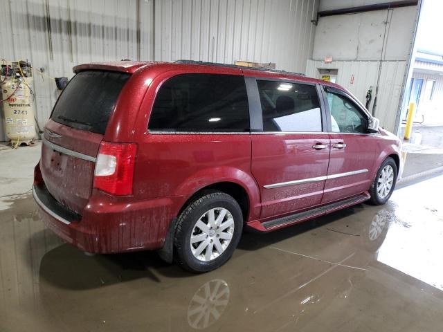 2C4RC1CG1CR386905 - 2012 CHRYSLER TOWN & COU TOURING L BURGUNDY photo 3