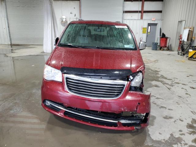 2C4RC1CG1CR386905 - 2012 CHRYSLER TOWN & COU TOURING L BURGUNDY photo 5