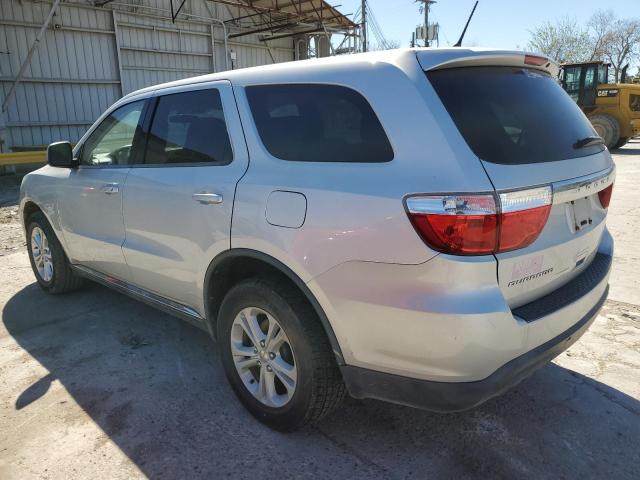 1D4RD2GG3BC711528 - 2011 DODGE DURANGO EXPRESS SILVER photo 2