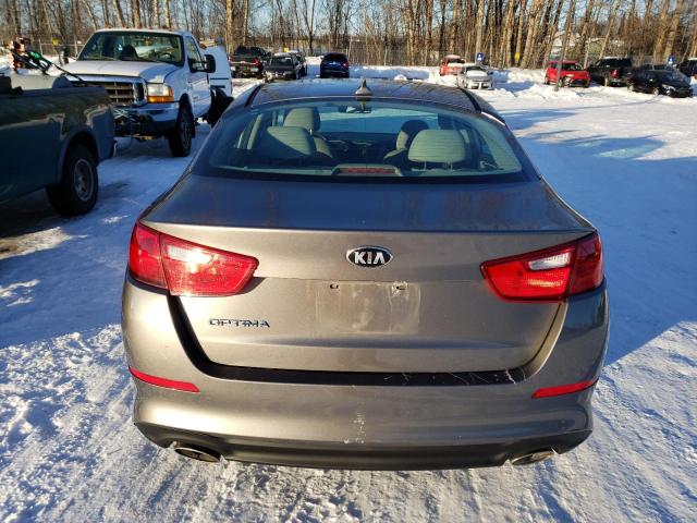 5XXGM4A74FG403847 - 2015 KIA OPTIMA LX SILVER photo 6