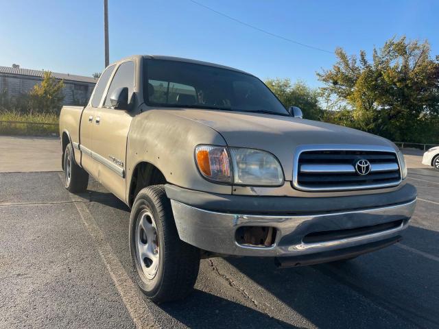 5TBRN34182S233971 - 2002 TOYOTA TUNDRA ACCESS CAB SR5 GOLD photo 1