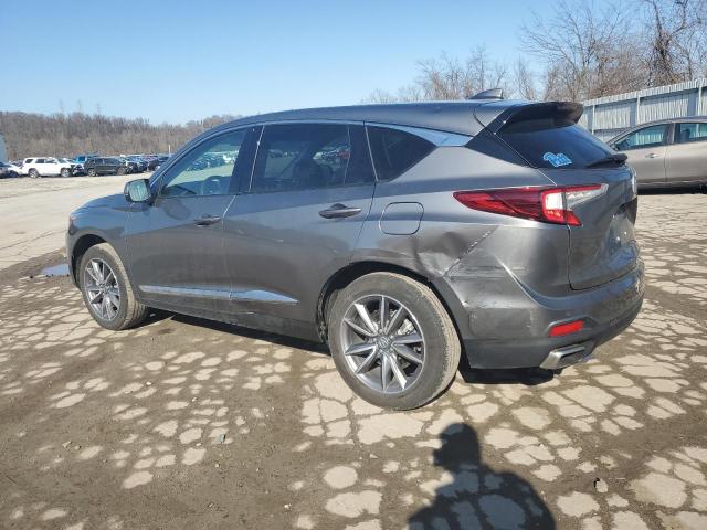 5J8TC2H59NL016513 - 2022 ACURA RDX TECHNOLOGY GRAY photo 2