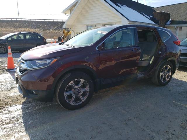 2HKRW2H83HH606077 - 2017 HONDA CR-V EXL MAROON photo 1