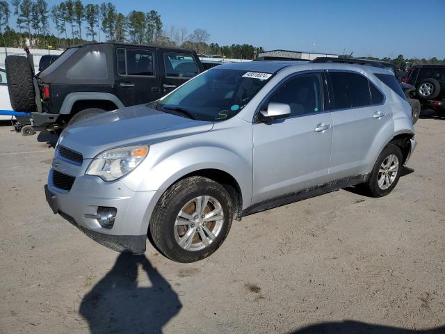 2GNFLNEK5D6280592 - 2013 CHEVROLET EQUINOX LT SILVER photo 1