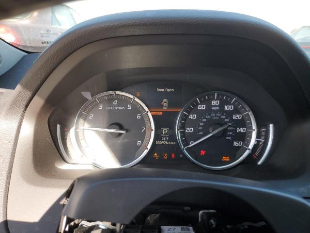 19UUB2F79JA000376 - 2018 ACURA TLX ADVANCE RED photo 9