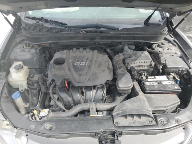 5NPEB4AC5EH943527 - 2014 HYUNDAI SONATA GLS GRAY photo 11