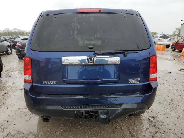 5FNYF4H91FB050802 - 2015 HONDA PILOT TOURING BLUE photo 6