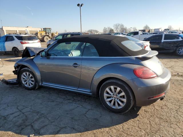 3VW517AT4HM802836 - 2017 VOLKSWAGEN BEETLE S/SE GRAY photo 2