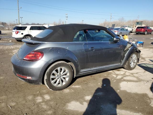 3VW517AT4HM802836 - 2017 VOLKSWAGEN BEETLE S/SE GRAY photo 3