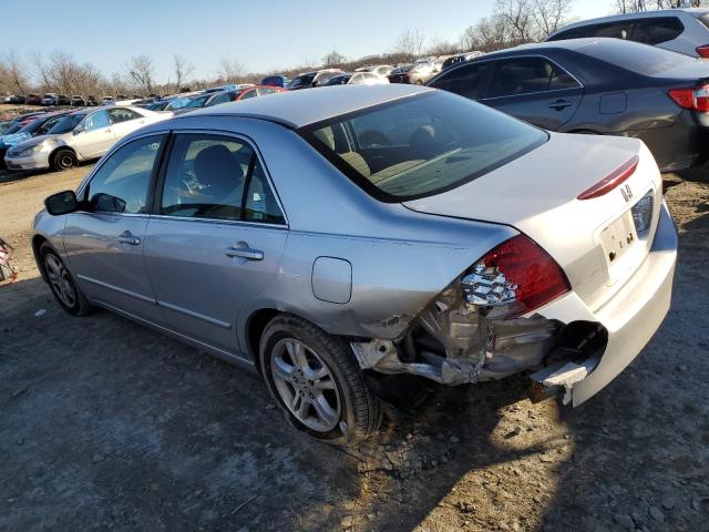 1HGCM56727A162429 - 2007 HONDA ACCORD EX SILVER photo 2