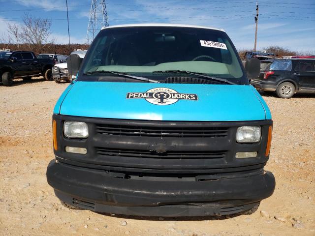 1GCFG15W8Y1222395 - 2000 CHEVROLET EXPRESS G1 BLUE photo 5