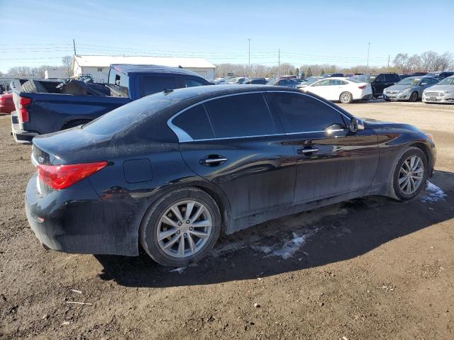 JN1BV7AR7EM699971 - 2014 INFINITI Q50 BASE BLACK photo 3