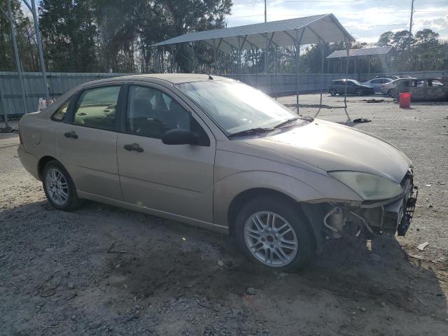 1FAHP34N96W114001 - 2006 FORD FOCUS ZX4 TAN photo 4