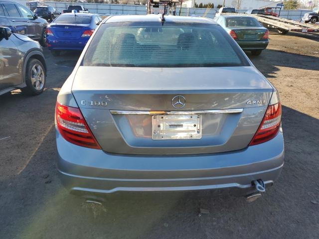 WDDGF8BB9CR236355 - 2012 MERCEDES-BENZ C 300 4MATIC GRAY photo 6