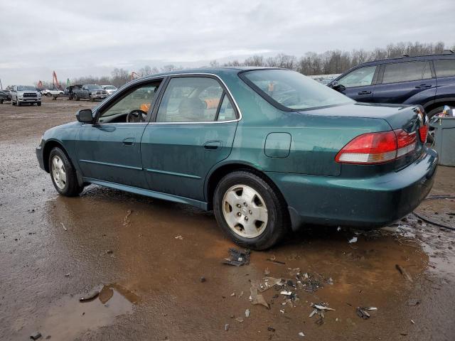 1HGCG165X2A082867 - 2002 HONDA ACCORD EX GREEN photo 2