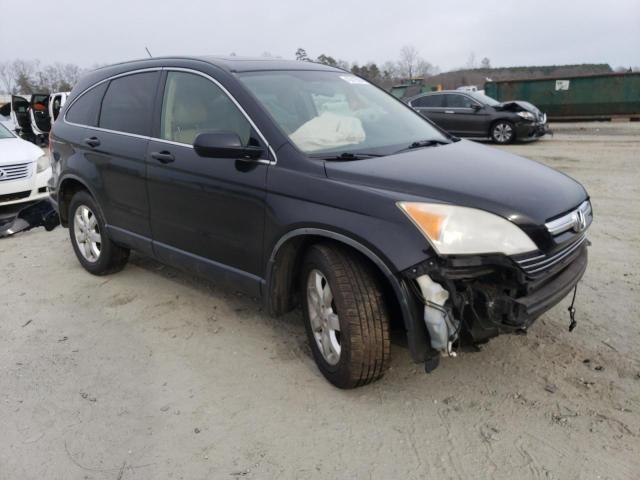 JHLRE38708C030706 - 2008 HONDA CR-V EXL BLACK photo 4