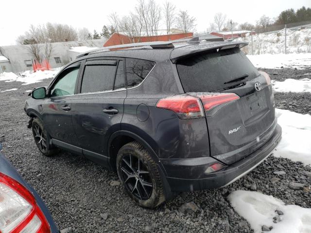 JTMJFREV6JJ201165 - 2018 TOYOTA RAV4 SE GRAY photo 2