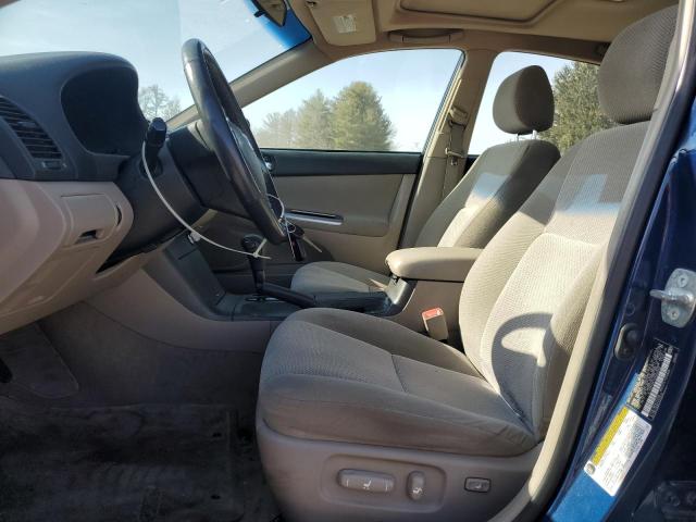 4T1BA32K15U509502 - 2005 TOYOTA CAMRY SE BLUE photo 7