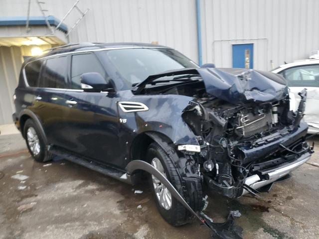 JN8AY2ND8J9054877 - 2018 NISSAN ARMADA SV BLUE photo 4