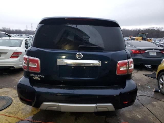 JN8AY2ND8J9054877 - 2018 NISSAN ARMADA SV BLUE photo 6