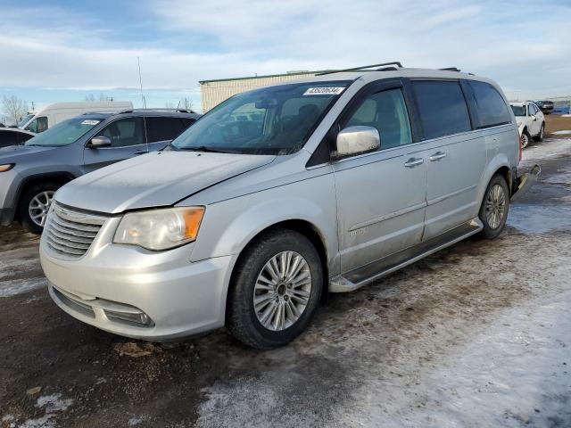 2C4RC1GGXCR144446 - 2012 CHRYSLER TOWN & COU LIMITED SILVER photo 1