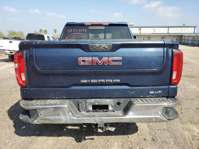 3GTP8DED5LG178402 - 2020 GMC SIERRA C1500 SLT BLUE photo 6