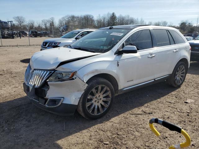 2LMDJ8JK9BBJ26582 - 2011 LINCOLN MKX WHITE photo 1