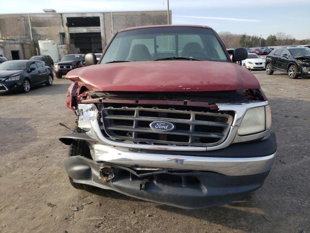 2FTZF1727YCA31897 - 2000 FORD F150 RED photo 5