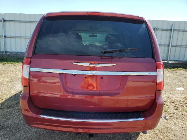 2C4RC1BG0ER422815 - 2014 CHRYSLER TOWN & COU TOURING RED photo 6